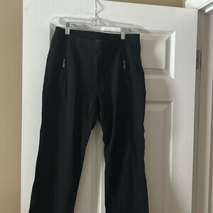 Classic black straight INC pants